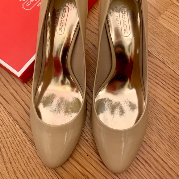 Coach Beige Heels - Picture 2 of 5